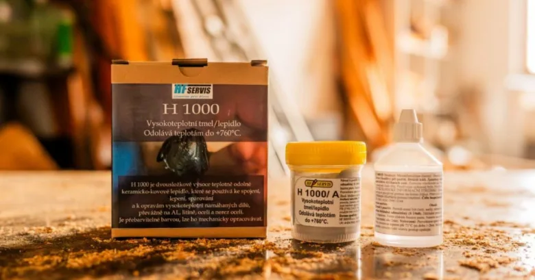 Sada lepidla H1000 pro spojování kovu s teplotou až +760 °C