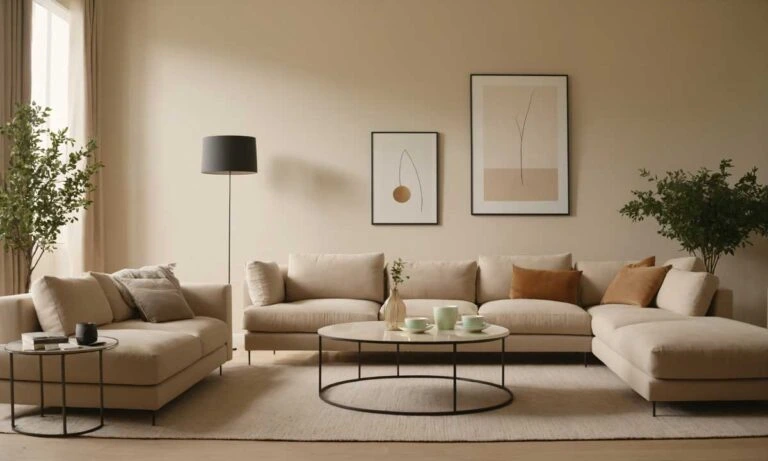 Modern living room interior