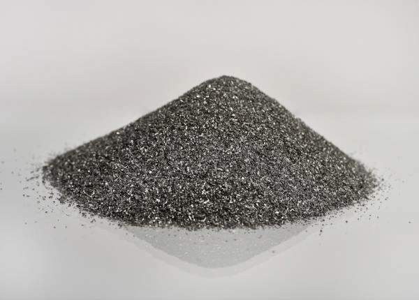 Graphite powder pile