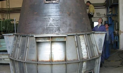 Welded steel structure