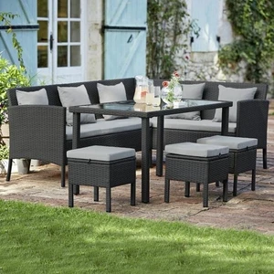Rattan outdoor furniture set